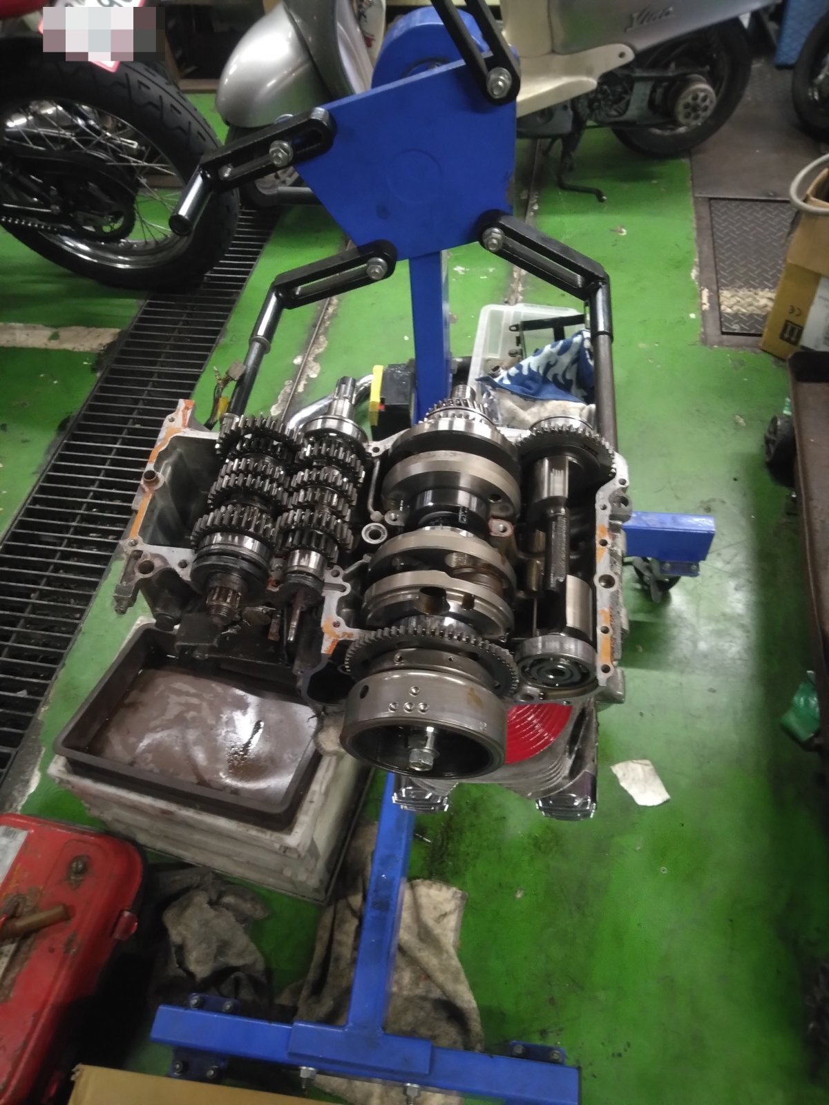 エンジン修理　SUZUKI　GS400