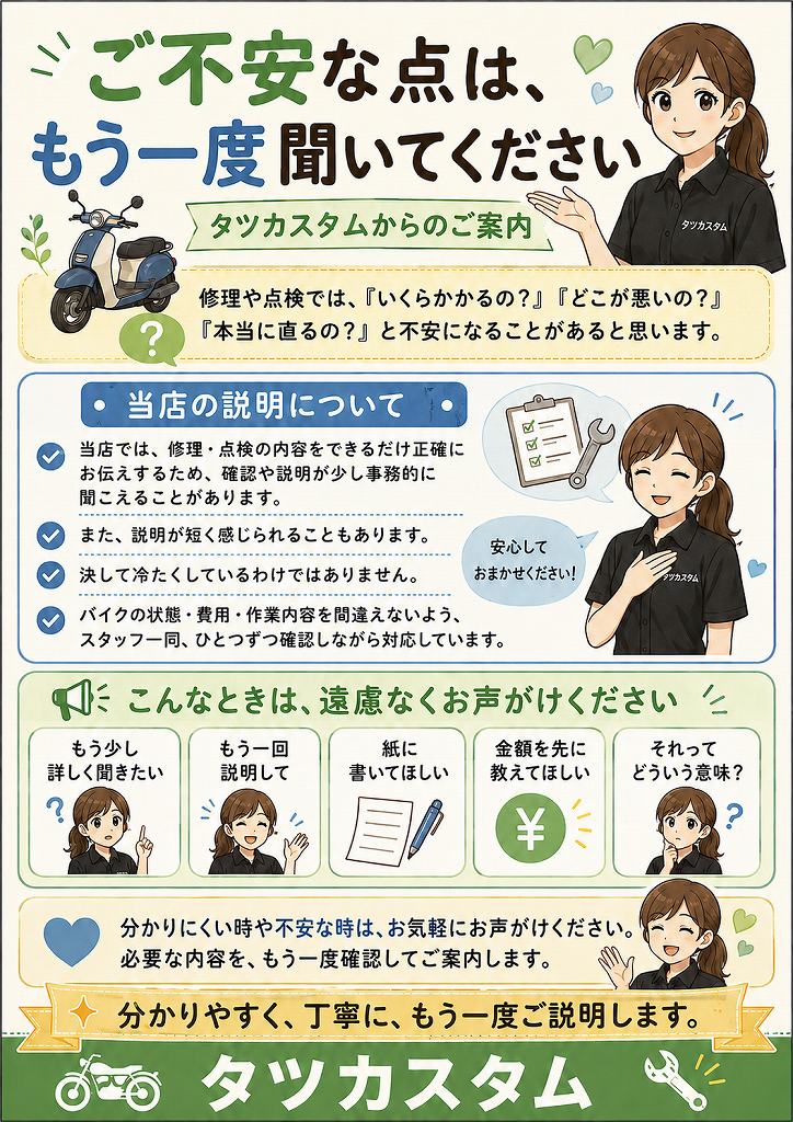 不安の解消